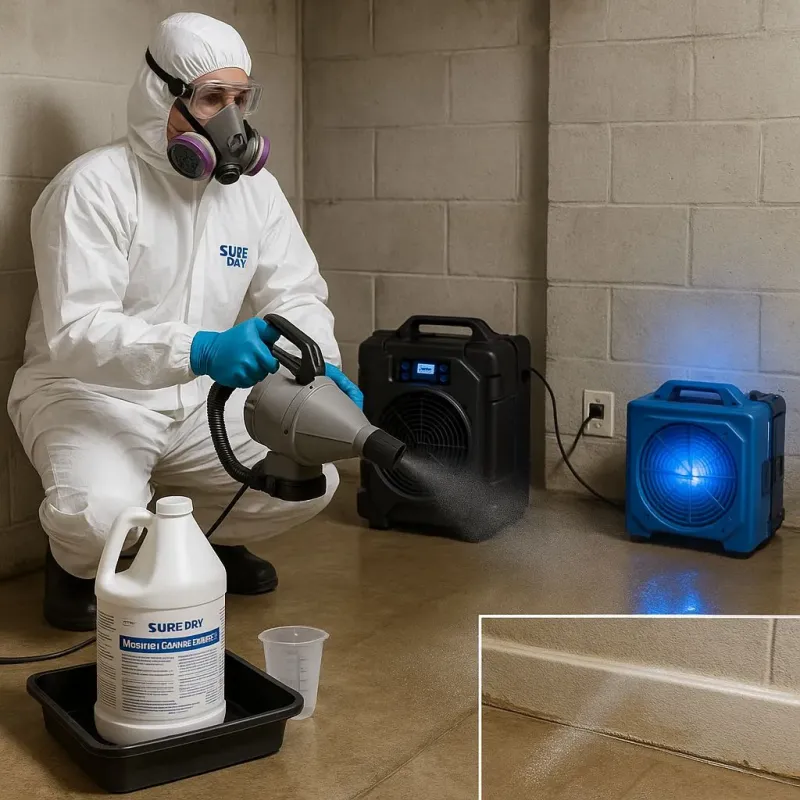 Sanitization and Odor Removal process in Plaistow, NH