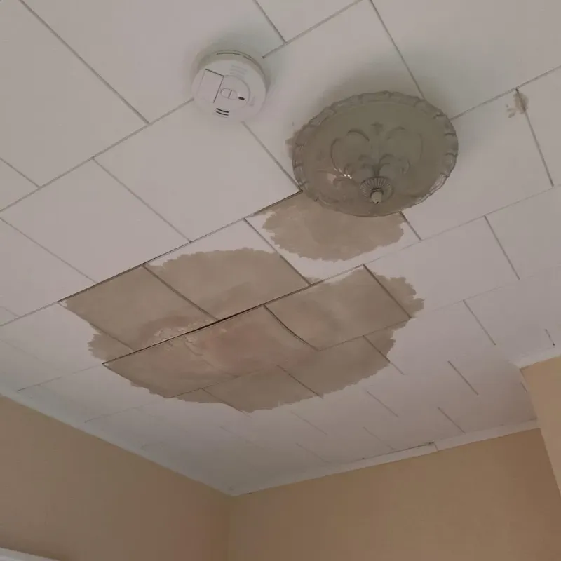 Ceiling Water Damage Repair in Plaistow, NH