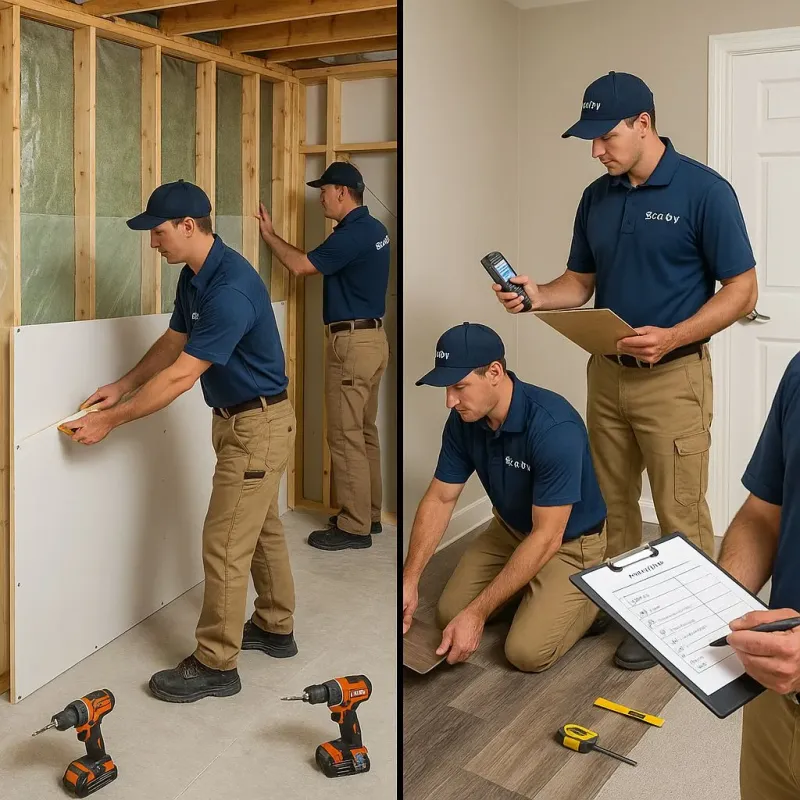 Repairs and Reconstruction process in Plaistow, NH