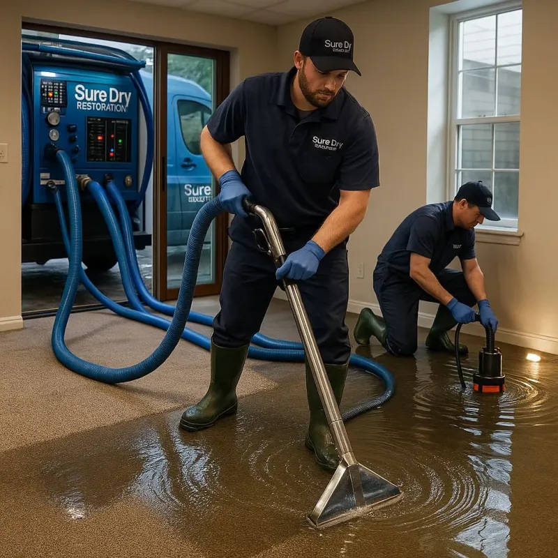Water Extraction and Removal process in Plaistow, NH